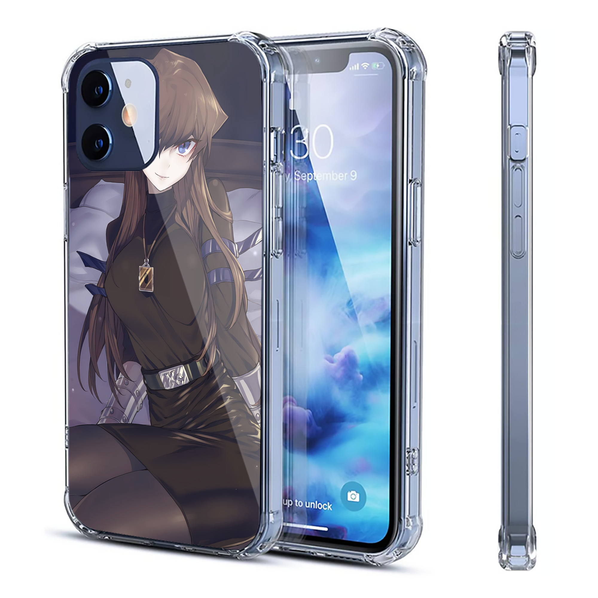 （画像用） 遊☆戯☆王 Yu-Gi-Oh! 【iPhone 12シリーズ対応】透明スマホケース（クリアソフトケース）
